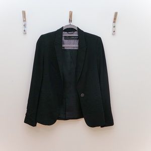 Zara Classic Black Blazer